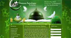 Desktop Screenshot of famousastrologermolanaji.com